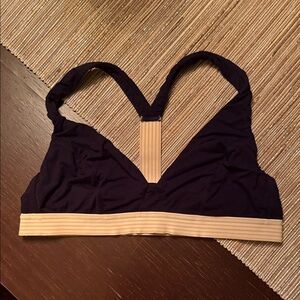Lively Cute Black and Tan Bralette